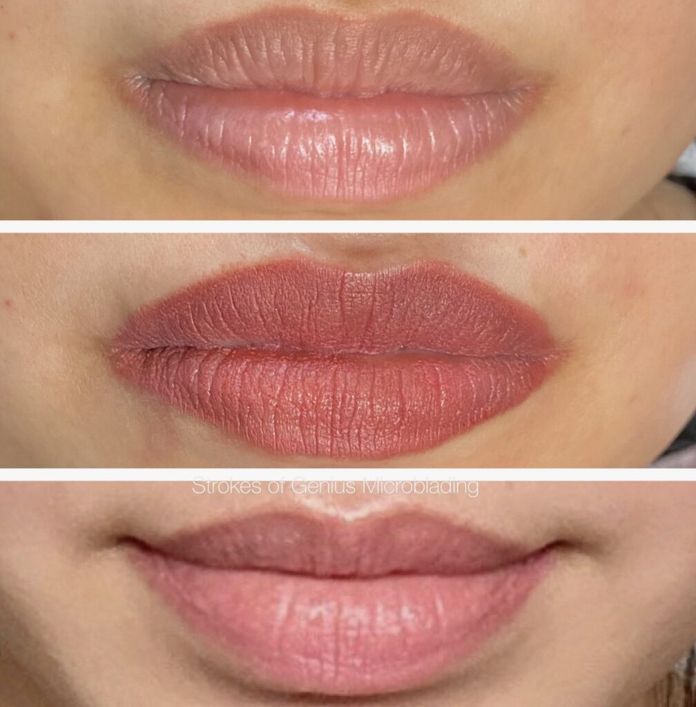 Dark Lip Color Correction
